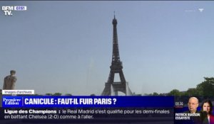 Canicule: Paris est la ville européenne où le risque de mourir de chaud est le plus élevé