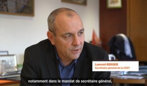 Laurent Berger annonce son départ le 21 juin prochain