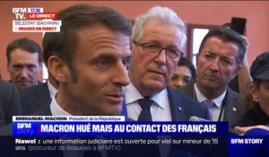 Emmanuel Macron: "Il est normal que cette colère s'exprime (...) Je ne m'attendais pas à autre chose"
