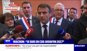 Emmanuel Macron: "La mission d'un président de la République n'est ni d'être aimé ni de ne pas être aimé"