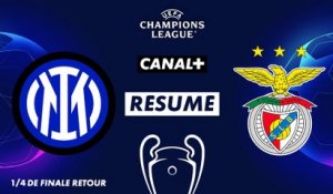 Le résumé de Inter / Benfica - Ligue des Champions (1/4 de finale retour)