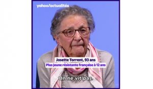 Josette Torrent, plus jeune résistante de la Seconde Guerre mondiale : "J’ai vécu toute ma vie comme si j’étais dans la Résistance"