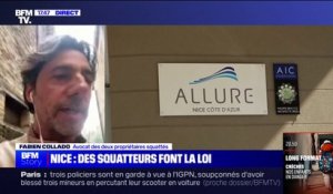 Fabien Collado, avocat de deux propriétaires squattés à Nice: "La préfecture a accordé le concours de la force publique seulement parce que les médias se sont intéressés à cette affaire"