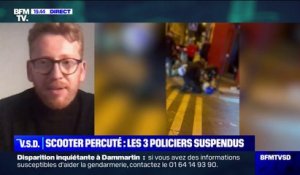 Mineurs percutés sur un scooter: plusieurs témoins décrivent un écart de la voiture de police, selon Mathieu Molard, journaliste à StreetPress