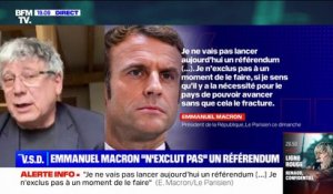Éric Coquerel sur Emmanuel Macron: "Un seul homme ne peut pas penser qu'il a raison contre tout le monde"