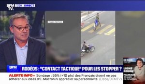 Christophe Rouget (commandant de police) sur le contact tactique: "On n'a pas envie que nos collègues de travail soient mis en examen parce qu'ils ont renversé quelqu'un"