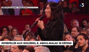 Interpellée aux Molières, la ministre Rima Abdul-Malak se défend