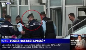 Meurtre dans les Vosges: des images furtives du suspect accompagné des enquêteurs