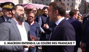Vif échange entre Emmanuel Macron et un habitant du Doubs