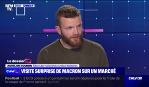 Aurélien Boudon (Solidaires): "[Emmanuel Macron] dit qu'il aime le désaccord, ça en devient pathologique"