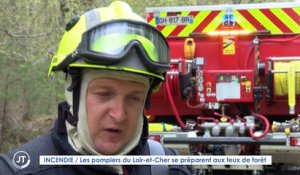 Le Journal - 28/04/2023 - INCENDIE / Les pompiers du Loir-et-Cher se préparent aux feux de forêt