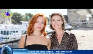 « J'ai vu une vraie actrice » : Alexandra Lamy  au sujet de sa fille Chloé Jouannet