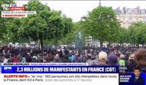 Manifestations du 1er-Mai: 2,3 millions de manifestants recensés par la CGT en France