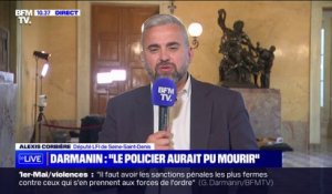 Alexis Corbière: "J'ai une pensée pour le policier blessé, je dénonce toutes les violences"