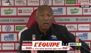 Kombouaré « Dans la difficulté, on voit les bonhommes » - Foot - L1 - Nantes