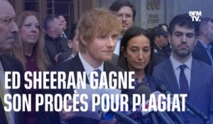 “Je suis très content de cette décision”: accusé de plagiat, Ed Sheeran remporte son procès