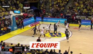 Fenerbahçe arrache un match 5 contre Olympiacos - Basket - Euroligue (H)