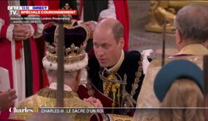 "Moi William, prince de Galles je vous promets ma loyauté", William prête allégeance à son père, le roi Charles III