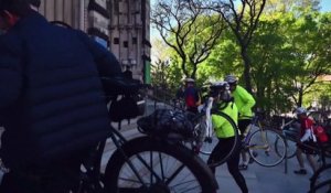 Une bénédiction pour les cyclistes à New York