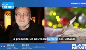 OK. "Un dramatique incident sur le plateau de l'émission "Les Enfants de la télé" : Laurent Ruquier fait appel aux pompiers suite à un doigt coupé et ensanglanté !"