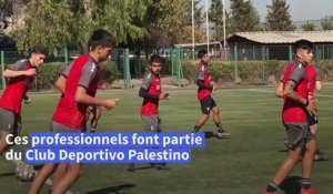 La cause palestinienne et le football font équipe au Chili