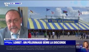 Marc Gaudet, président du Conseil départemental du Loiret: "Il ne s'agit pas de stigmatiser des pèlerins qui viennent régulièrement, le problème, c'est le surnombre"