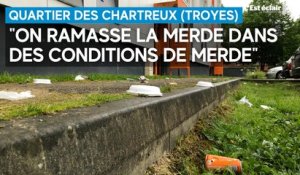 Ils ramassent les déchets jetés par les habitants des Chartreux dans des conditions indignes