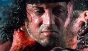RAMBO 3 Film Extrait - Rambo attaqué par surprise