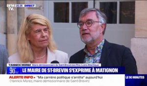 Yannick Morez, maire démissionnaire de Saint-Brévin: "Élisabeth Borne a été très à l'écoute"