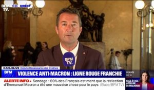Agression du petit-neveu de Brigitte Macron: "Quand on sème le chaos à longueur de journée, on récolte la haine dans notre pays" estime Karl Olive (Renaissance)
