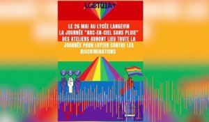 Journée mondiale contre l'homophobie : les lycéens de Langevin impliqués