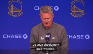 Warriors - Kerr : "Si Green ne revient pas, on n'est plus candidats au titre"