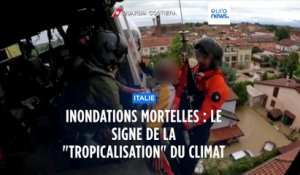 Inondations mortelles dans le Nord-est de l'Italie : le signe de la "tropicalisation" du climat