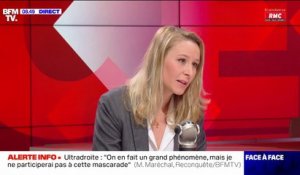 Marion Maréchal estime qu'il y a un "acharnement" contre Nicolas Sarkozy, lié à une "justice politisée"
