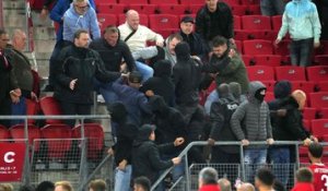 Attaque d’ultras néerlandais, bagarre avec les joueurs anglais : la demie de Ligue Europa Conférence dégénère