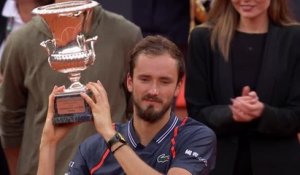 Rome - Medvedev bat Rune et remporte son premier trophée sur terre battue