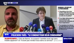 Mort de trois policiers dans le Nord: "Tous les policiers de France sont effondrés" affirme Rudy Manna (Alliance Police Nationale)