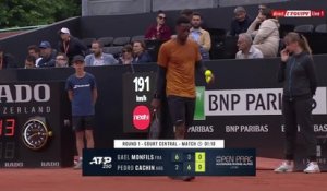 Le replay de Monfils - Cachin-Set3 - Tennis - Open Parc Auvergne-Rhône-Alpes
