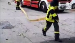 Journée spéciale sauveteurs : les pompiers au secours de Marion