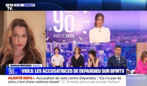 "Je croyais que tu voulais réussir" : Gérard Depardieu accusé d'agressions sexuelles, Sarah Brooks livre un témoignage glaçant (VIDEO)
