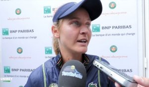 Roland-Garros 2023 - Fiona Ferro : "C'est tout un chemin pour pouvoir remonter car j'ai joué des matches où il n'y avait pas d'arbitre, pas de changement de balle et la tempête"