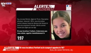 ALERTE ENLÈVEMENT - Eya, 10 ans, mesurant 1 mètre 60, yeux marron et cheveux longs, enlevée à Fontaine, dans la banlieue de Grenoble