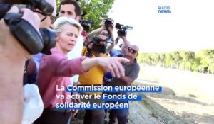 Inondations en Italie : "urgent" d'activer le Fonds de solidarité de l'UE (Von der Leyen)