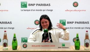 Roland-Garros 2023 - Ons Jabeur : "Passer les quarts de Roland-Garros, c'est un bon objectif pour cette année, maintenant que tu me le dis"