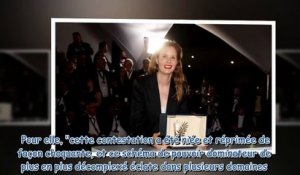 Festival de Cannes 2023  la ministre de la Culture  estomaquée  par le discours de Justine Triet, P