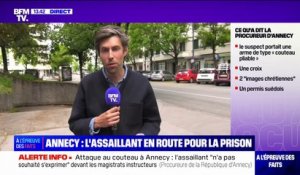 Attaque au couteau à Annecy: le suspect est transféré vers une maison d'arrêt