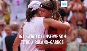 Iga Swiatek remporte son troisième Roland-Garros