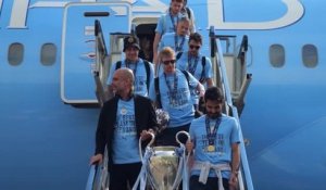 Ligue des champions - Manchester City enfin de retour à la maison après son succès