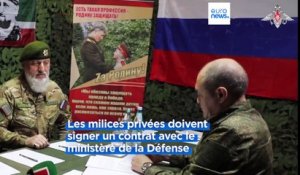 Moscou ordonne aux milices privées de signer un contrat avec le ministère de la Défense