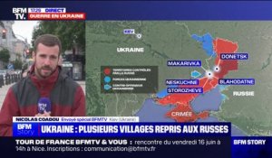 Guerre en Ukraine: plusieurs villages repris aux Russes par les forces ukrainiennes